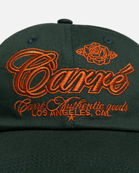 Carre Stacked Strapback Forest Green
