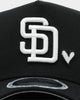 New Era San Diego Padres 'I Heart Day & Night' 9FORTY A-Frame Snapback Black