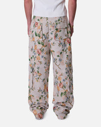 MNML Jacquard Rose Cargo Pants Gold