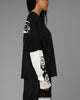 Loiter Xplicit Layered Long Sleeve T-Shirt Black