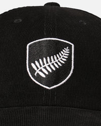 Mitchell & Ness All Blacks Rugby Union Corduroy Origin Snapback Solid Black