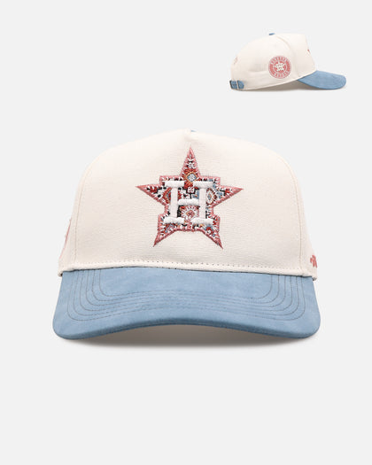 Pro Standard Houston Astros 'Tapestry' Pinch Front Strapback Natural