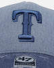 47 Brand Texas Rangers 'Everyday Indigo' 47 Offside Snapback Blue/Navy