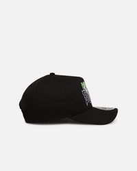 New Era Chicago Bulls 'Spooky Script' 9FORTY A-Frame Snapback Black/Green/Purple