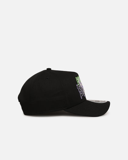 New Era Chicago Bulls 'Spooky Script' 9FORTY A-Frame Snapback Black/Green/Purple