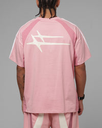 Loiter Hybrid Tek T-Shirt Pink