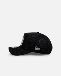 New Era Mexico National Baseball Team 'Tonal Paisley' 9FORTY A-Frame Snapback Black