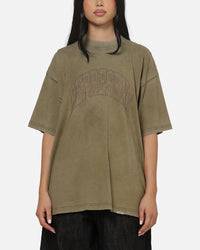 Represent Embellished Represent T-Shirt Vintage Khaki