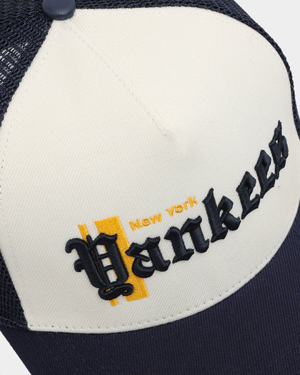 Pro Standard New York Yankees Visor Elite Trucker Eggshell/Navy