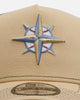New Era Seattle Mariners 'Vintage Truckers' 9FORTY A-Frame Trucker Snapback Vegas Gold