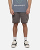 Saint Morta ATH-LTC Fleece Shorts Washed Charcoal