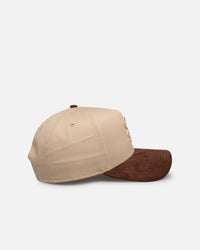 New Era Chicago White Sox 'Oat Brown Suede' 9FORTY A-Frame Snapback Brown
