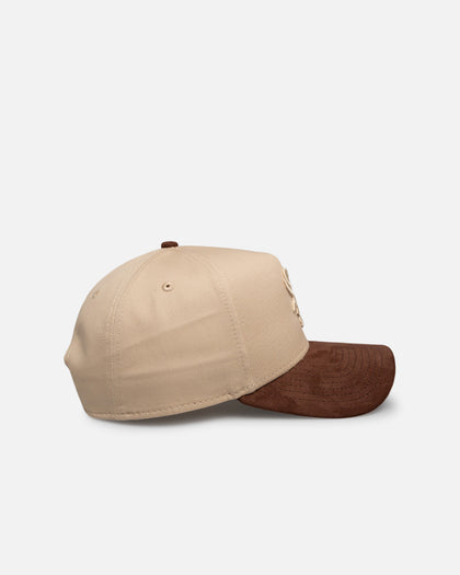 New Era Chicago White Sox 'Oat Brown Suede' 9FORTY A-Frame Snapback Brown