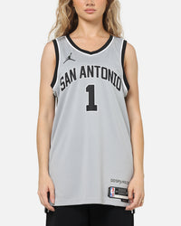 Nike Victor Wembanyama San Antonio Spurs 2025/26 Statement Edition Dri-FIT NBA Swingman Jersey Silver