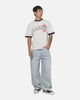 Carre 4 Star Ringer T-Shirt Grey Marle