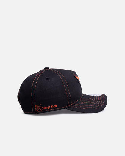 New Era Chicago Bulls 'Spider Web' 9FORTY A-Frame Snapback Black/Orange