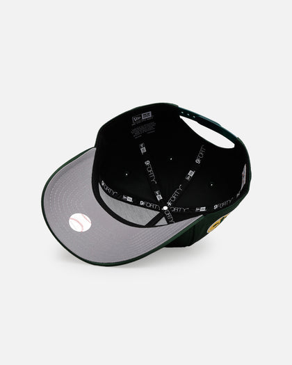New Era Oakland Athletics 'Team Color Satin' 9FORTY A-Frame Snapback Official Team Color