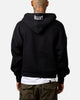 Loiter Rave Rhinestone Hoodie Black