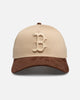 New Era Boston Red Sox 'Oat Brown Suede' 9FORTY A-Frame Snapback Brown