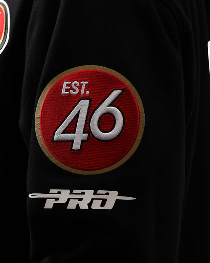Pro Standard San Francisco 49ers Fast Lane Hoodie Black