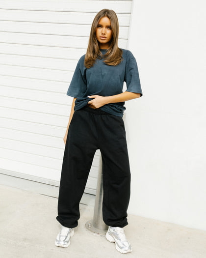 American Thrift Short Sleeve T-Shirt Washed Black