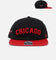 47 Brand Chicago Bulls 'The City Block Collection' Club Legacy '47 Captain Snapback Black