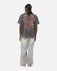 Culture Kings X WWE Randy Orton Heavyweight T-Shirt Black Wash