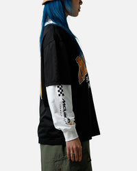 We Are The Wild Collective X Women's Mclaren 'Vegas Grad Prix 2024' Mesh Long Sleeve Jersey Black