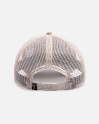 Von Dutch Distressed Trucker Snapback Brown/Taupe