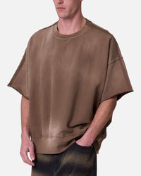 MNML Oversized Crewneck T-Shirt Tan