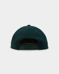 Carre X Hood Paris Script Snapback Forest
