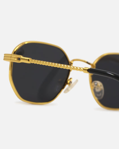 Belvoir & Co Maxwell Sunglasses Gold/Black