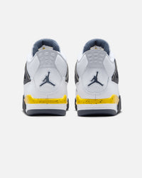 Jordan Kids' Air Jordan 4 Retro "Tour Yellow" (GS) White/Tour Yellow-White