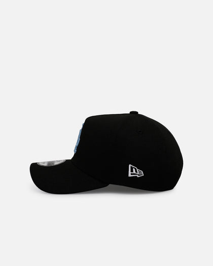 New Era Los Angeles Dodgers 'Black And Sky Blue' 9FORTY A-Frame Snapback Black/Sky Blue