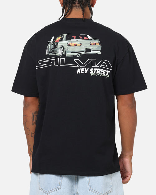 Key Street S13 T-Shirt Black