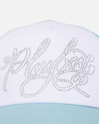 Playboy By Culture Kings Shyne Trucker Cap Light Blue
