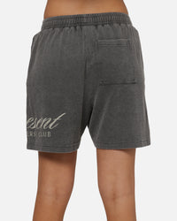 Represent Owners Club Script Shorts Vintage Grey