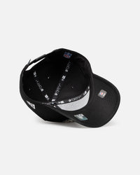 New Era Philadelphia Eagles 'Upside Down Logo' 9FORTY A-Frame Snapback Black/Official Team Color