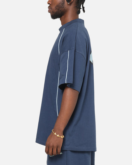 Carre International Star T-Shirt Navy