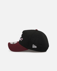 New Era Atlanta Braves 'Burgundy Hearts' 9FORTY A-Frame Snapback Black/Maroon