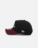 New Era Atlanta Braves 'Burgundy Hearts' 9FORTY A-Frame Snapback Black/Maroon