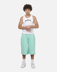 Ed Hardy Baggy Fleece Shorts Turquoise