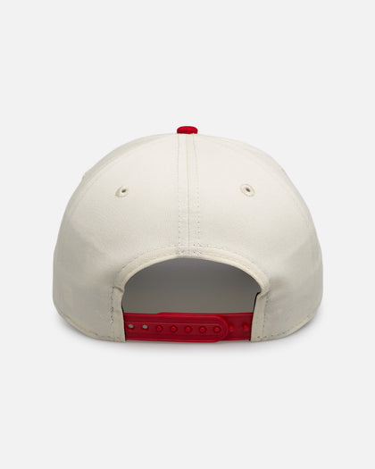 New Era Atlanta Braves 'Royal Flush' 9FORTY A-Frame Snapback White/Red