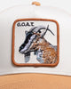 Goorin Bros The Goat Trucker Snapback White/Gold