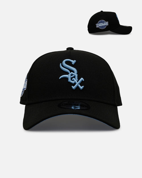 New Era Chicago White Sox 'Black And Sky Blue' 9FORTY A-Frame Snapback Black/Sky Blue