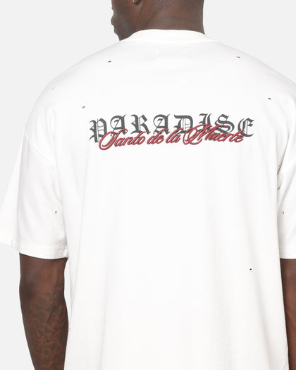 Saint Morta Paradise Boxy T-Shirt Off White