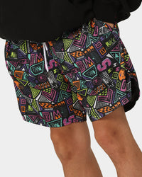 Starter Retro Mesh Shorts Multi-Coloured