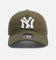 New Era New York Yankees 'Duck Canvas' 9FORTY A-Frame Unstructured Snapback Olive