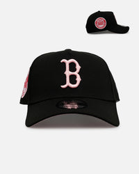 New Era Boston Red Sox 'Black And Pink' 9FORTY A-Frame Snapback Black/Pink