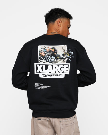 X-Large X Dragon 76 Sweatshirt Black